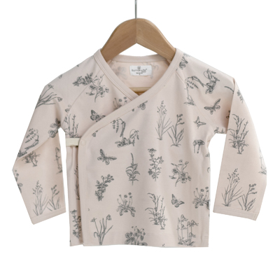 Blush Meadow Kimono top