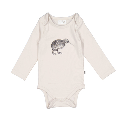 Kiwi long sleeve bodysuit.