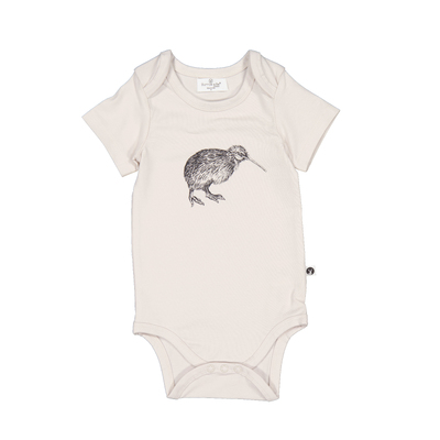 Kiwi short sleeve bodysuit.