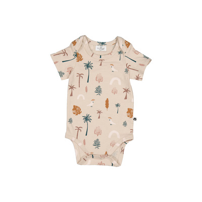 Jungle Stamp Bodysuit / Onesie 