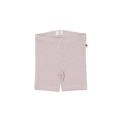 Lavender Rib Bike Shorts